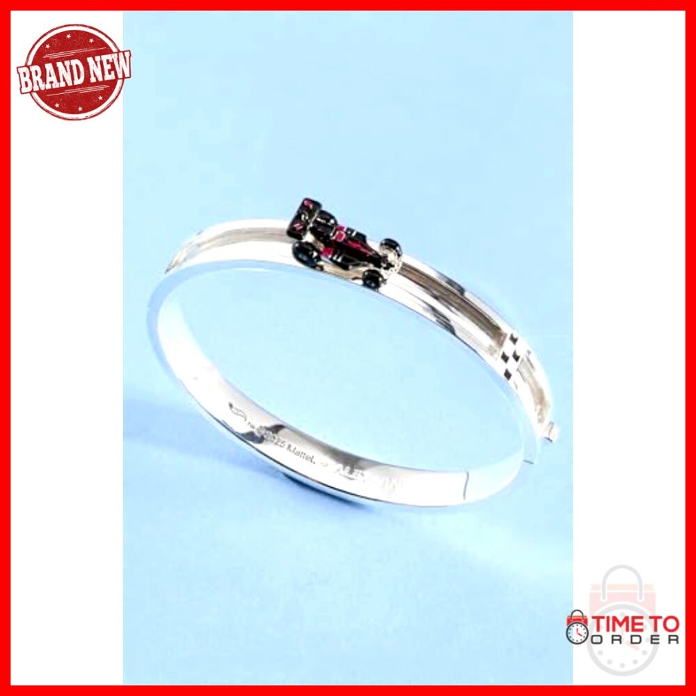 Adjustable Stackable Bangle Bracelet Enamel Charm… - image 5